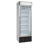 thumbnail of TEFCOLD Enfriador de botellas, acero y vidrio, 680 x 655 x 2096 mm, refrigeración profesional, Blanco