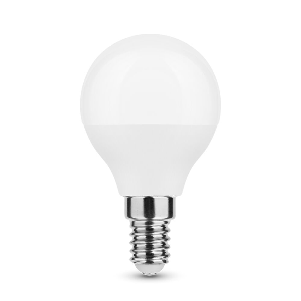 LED Leuchtmittel E14 Kugel G45 5 Watt Milchglas 450 Lumen kaltweiß (6000K)