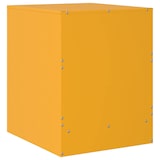 thumbnail of Tables de chevet 2 pcs jaune 34,5x39x44 cm acier – Modèle Aile