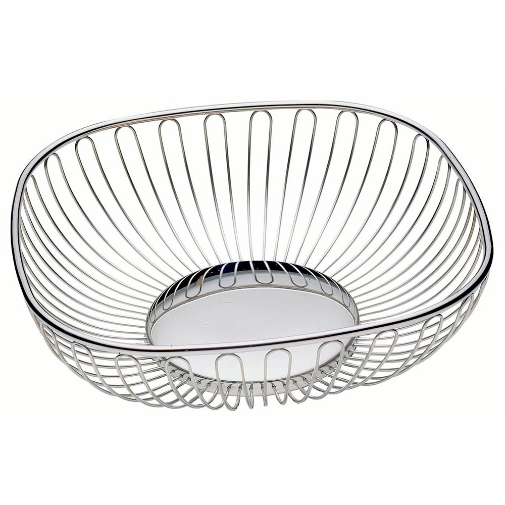 ILS cesto de pão de arame quadrado 20x20 cm 1192-20