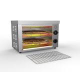 thumbnail of METRO Professional Doppio tostapane/forno, acciaio inox, 49,2 x 28 x 33,4 cm, 300 W, con due ripiani