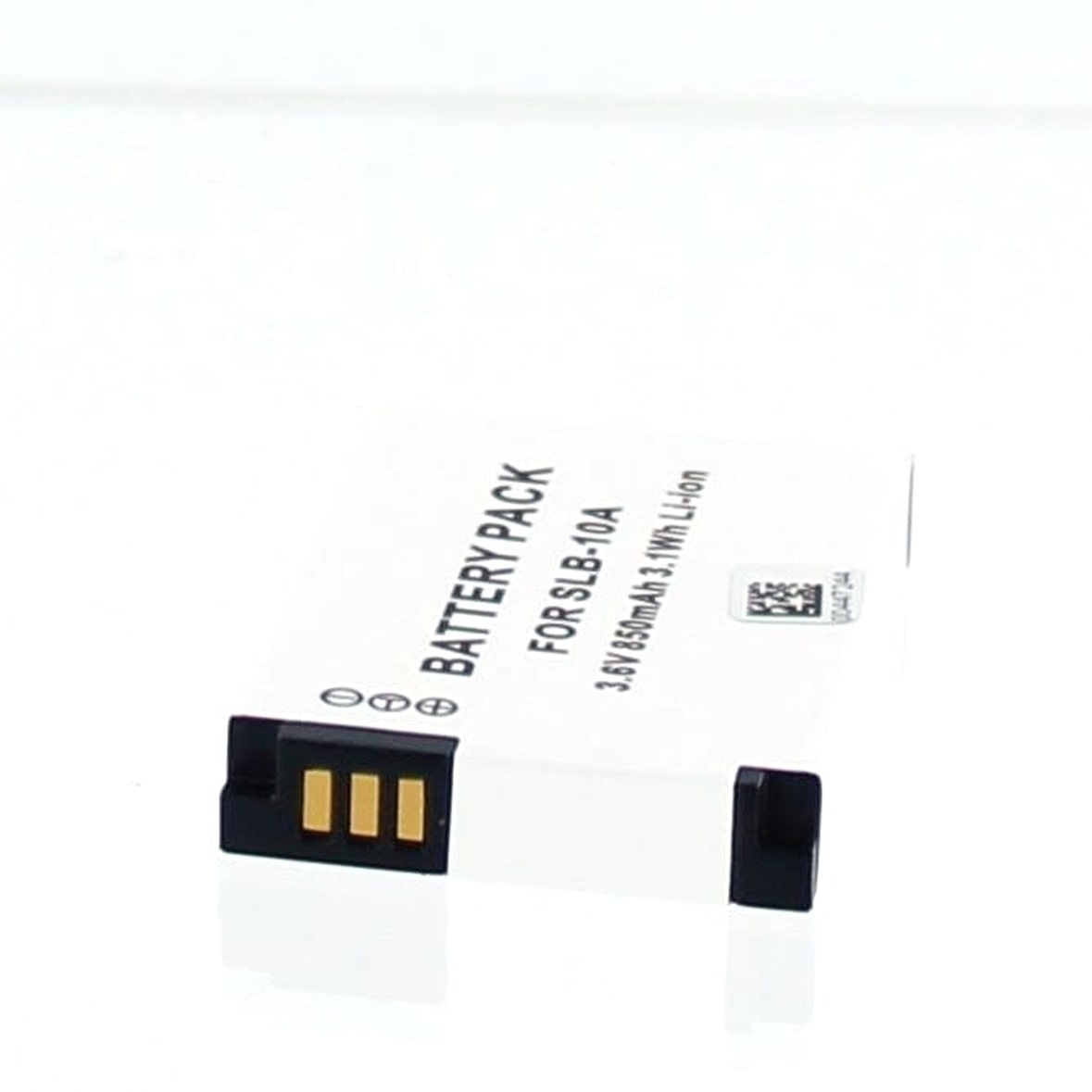 Akku für Samsung Digimax L110 Li-Ion 3,7 Volt 750 mAh schwarz