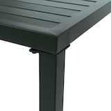 thumbnail of Décoshop26 - Mesa alta de exterior mesa de bar para jardín 105 x 130 x 65 cm estructura de acero con recubrimiento en polvo verde 04_0008733