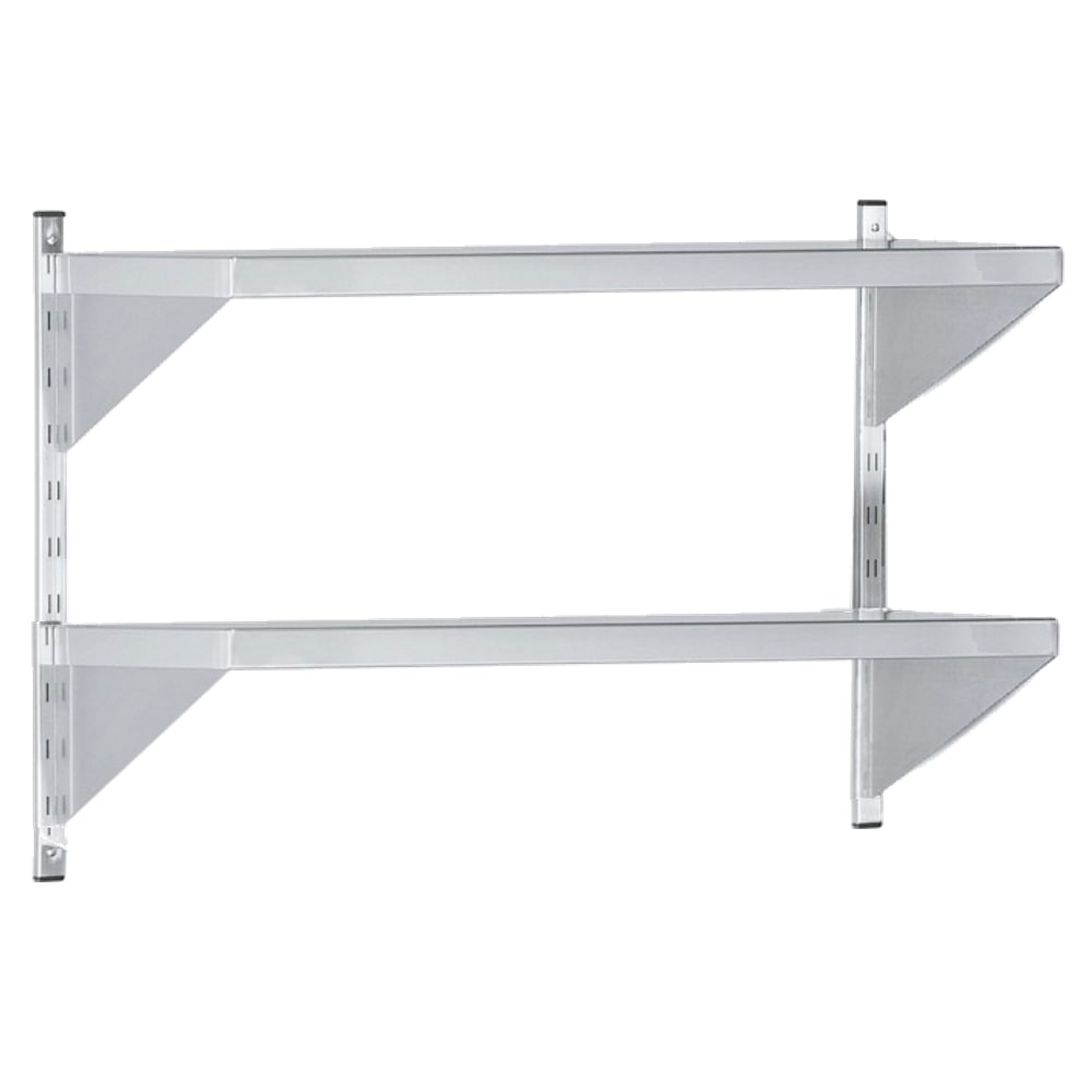 Metallwandregal 2 regale (tiefe 400) - 1000x400x600 mm - 31024000 Eurast