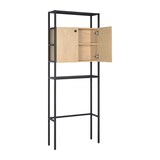 thumbnail of Meuble wc pont de rangement étagère wc bois et métal JAMY