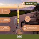 thumbnail of GARDENFLARE Feuerrohr – elegante Edelstahl Feuersäule und Pelletfackel - silber