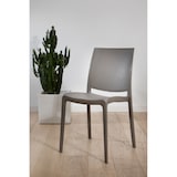 thumbnail of Set van 4 stoelen van polypropyleen met glasvezel, stapelbaar, voor buiten en tuin, bar en restaurant, keuken met modern design – Carmen – Tortora