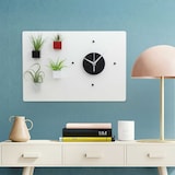 thumbnail of Kronos - Orologio magnetico rotondo / Nero opaco