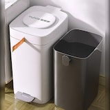 thumbnail of Caixote do lixo Joybos 15 L quadrada com pedalinclui 30 sacos de lixo.