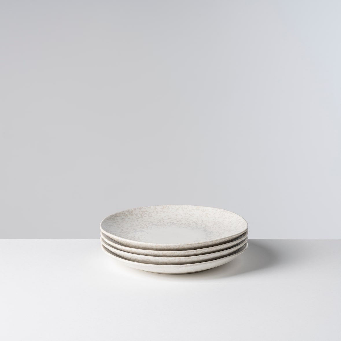 Gipfelstück Dessertteller 22 cm CREME 4er-Set, postsicher, Serie ALPENWIESE