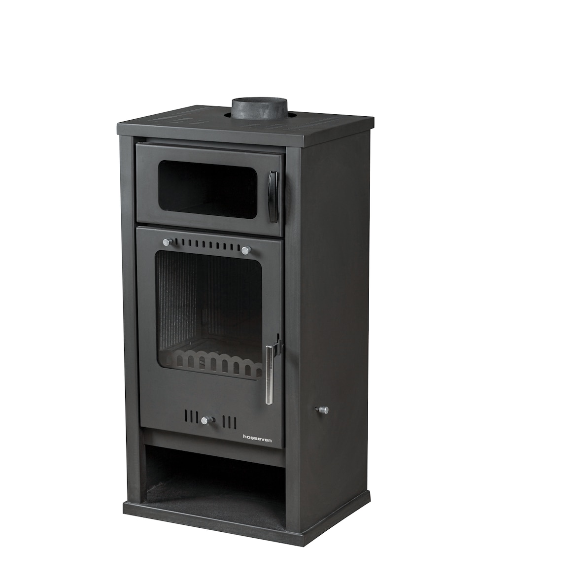 5025 Troy - vielseitiger Kaminofen mit Backfach, Leistung: 7,79 kW, Kaminofen, Schwedenofen