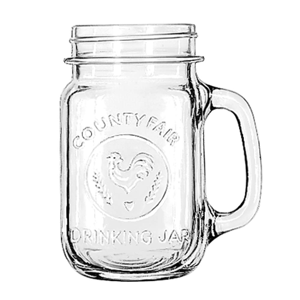 Libbey 12er Set Glas -DRINKING JAR- Ø: 9 cm, H: 13,5 cm 488 ml