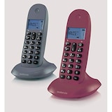 thumbnail of Motorola C1002GW Telefone DECT sem fio com intercom, transferência, LED, modo ECO, mute e viva-voz