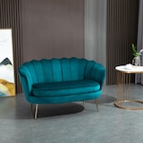 thumbnail of HOMCOM Divano Vintage 2 Posti in Stile Industrial Chic in Velluto