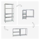 thumbnail of PROREGAL Mega Deal 3x Étagère charge lourde STEEL EAGLE | HxLxP 180x90x40cm | 130kg par niveau | Galvanisé | Étagère Robuste de Garage