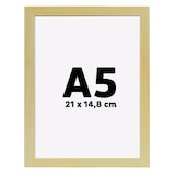 thumbnail of Cadre Bois A5 Profile 30 mm Naturel