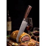 thumbnail of Wakoli EDIB Damast Chefmesser Kiritsuke I 20 cm Klinge I Pakkaholzgriff