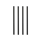 thumbnail of 500 Cocktail Trinkhalme, Papier "pure" Ø 7 mm · 10 cm schwarz