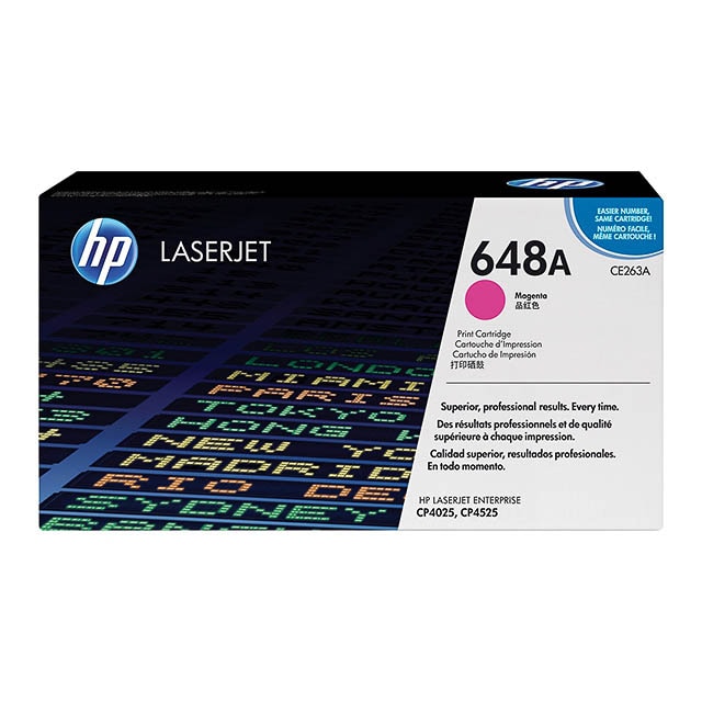 Laser/Kopierer HEWLETT PACKARD CE263A HP CLJ CP4525 TONER MAGENTA