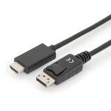 thumbnail of DIGITUS DisplayPort Adapterkabel, DP - HDMI Typ A St/St 2.0m