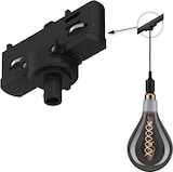 thumbnail of Paulmann ProRail3 Pendeladapter Universal    max. 1150W   230V Schwarz 91387