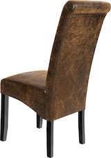 thumbnail of tectake Silla de comedor ergonómica - Juego de 4 marrón antiguo