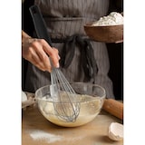 thumbnail of METRO PROFESSIONAL Fouet, acier inoxydable 18/8, 36 cm, 8 fils, manche plastique, argent/noir