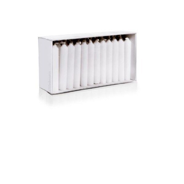 weiße 50er Puppenlichte 65 x 10 mm,