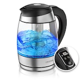 thumbnail of Arendo Wasserkocher, Edelstahl oder Glas, Temperaturanzeige & Warmhaltefunktion