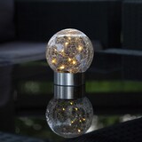thumbnail of LED Solar Kugel 3in1 Balkonleuchte Tischlampe Wegleuchte Sensor D:12cm