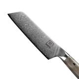 thumbnail of Zayiko Professional Series Damast Kleines Santokumesser I 16 cm Klinge I Ahornholzgriff
