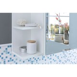 thumbnail of Hängeschrank WL5.754 Weiß 80x64,5x20cm Spanplatte Spiegelschrank Modern, Design Badregal Freischwebend, Schränkchen mit Spiegel, Badezimmerschrank