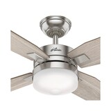 thumbnail of Hunter Mercado 127 cm Gebürstetes Nickel