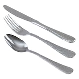 thumbnail of Solex Lena Besteckset 180 teilig für 12 Personen Komplettset Hammerschlagoptik