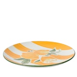 thumbnail of Frühstücksteller 19cm Porzellan mit Zitronen Motiv - Frühstücksgeschirr Teller Essteller Kuchenteller Dessertteller Speiseteller Geschirr Gelb Weiß