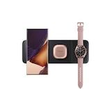 thumbnail of Samsung Wireless Charger Trio Ep P6300 Plot De Charge Sans Fil + Adaptateur Secteur Fast Charge Noir Pour Galaxy Buds Live, Bud