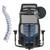 thumbnail of Sedia da ufficio / Poltrone direzionali POFIT GEN2 Tessuto in maglia nero hjh OFFICE