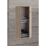 thumbnail of VCM Badmöbel Midischrank Badinos Sonoma-Eiche (Sägerau) H. 75 x B. 33 x T. 22 cm