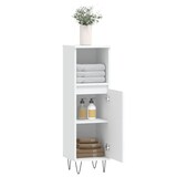 thumbnail of vidaXL Badschrank Weiß 30x30x100 cm Holzwerkstoff