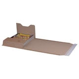 thumbnail of 1800 x Buchverpackung braun C4+, 335x275mm