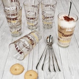 thumbnail of 12tlg Latte Macchiato Set - 6x CANDY Gläser + 6x TWIST Latte Macchiato Löffel - 162831 & 747-480
