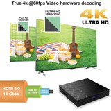 thumbnail of Box Android 9.0 4K 1.5Ghz Passerelle Multimedia Bluetooth Wifi 4GB+32GB + SD 4Go YONIS