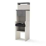 thumbnail of MF - VENIT flex hotte Holzkohlegrill (Grau/Weiß - 59 x 47 x 185 cm) REF: 4410