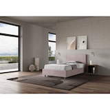 thumbnail of Cama con somier Adele 110x200 glicinia