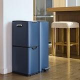 thumbnail of Kitchen Move Cestino a pedale raccolta differenziata HAJA grigio 60L Acciaio inossidabile grigio