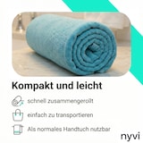 thumbnail of NYVI Frottee Schonbezug für Gartenliege NYVISpa 75x200 cm Orange - Hygiene Liegestuhlauflage für Sonnenliegen