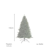thumbnail of SVITA künstlicher Weihnachtsbaum hochwertig Tannenbaum Kunstbaum PE PVC 150 cm
