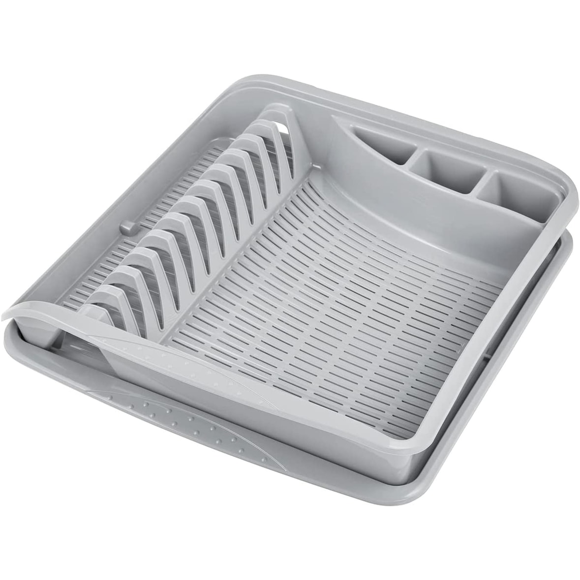 keeeper - Bord- en bestekdroogbak 39,5x39,5x8 cm Nordic Grey