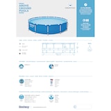 thumbnail of Steel Pro™ Frame Pool Set, rund, mit Filterpumpe 366 x 76 cm