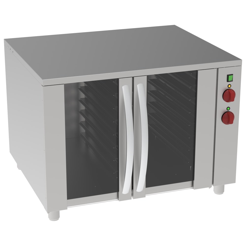 Wärme- oder gärschrank 7+7 gn 1/1 oder 600x400 - 1030x740x800 mm - 2600 W 230/1V - 80939169 Eurast